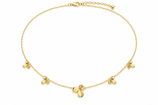 Yellow Flower Necklace